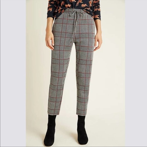Anthropologie Pants - Anthropologie Plaid 'Dickens' Trousers L